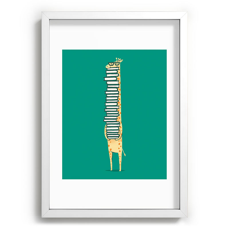 A book lover Framed Art Print