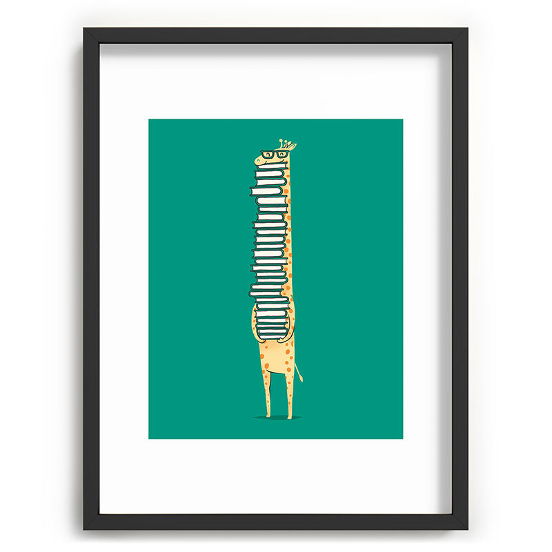 A book lover Framed Art Print