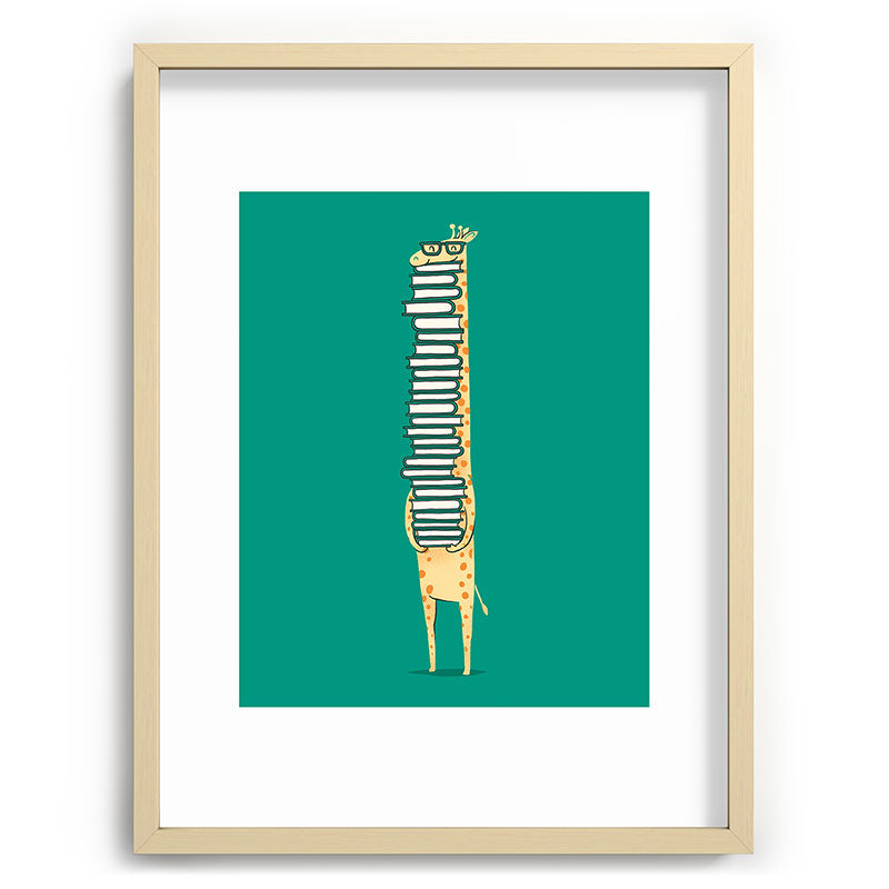 A book lover Framed Art Print