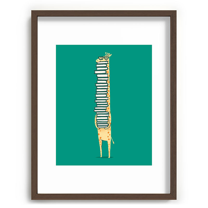 A book lover Framed Art Print