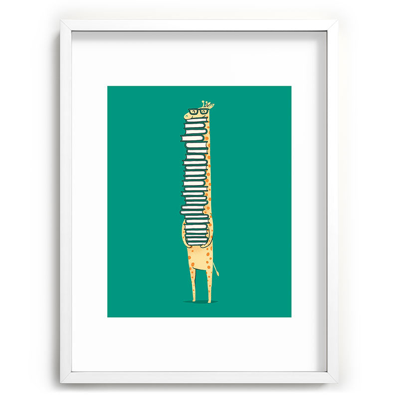 A book lover Framed Art Print