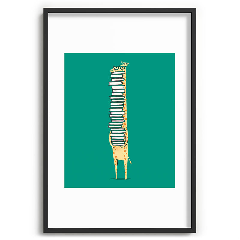 A book lover Framed Art Print