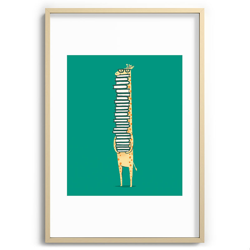 A book lover Framed Art Print