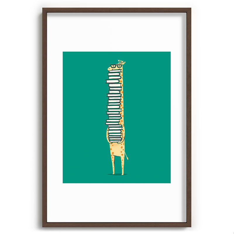 A book lover Framed Art Print
