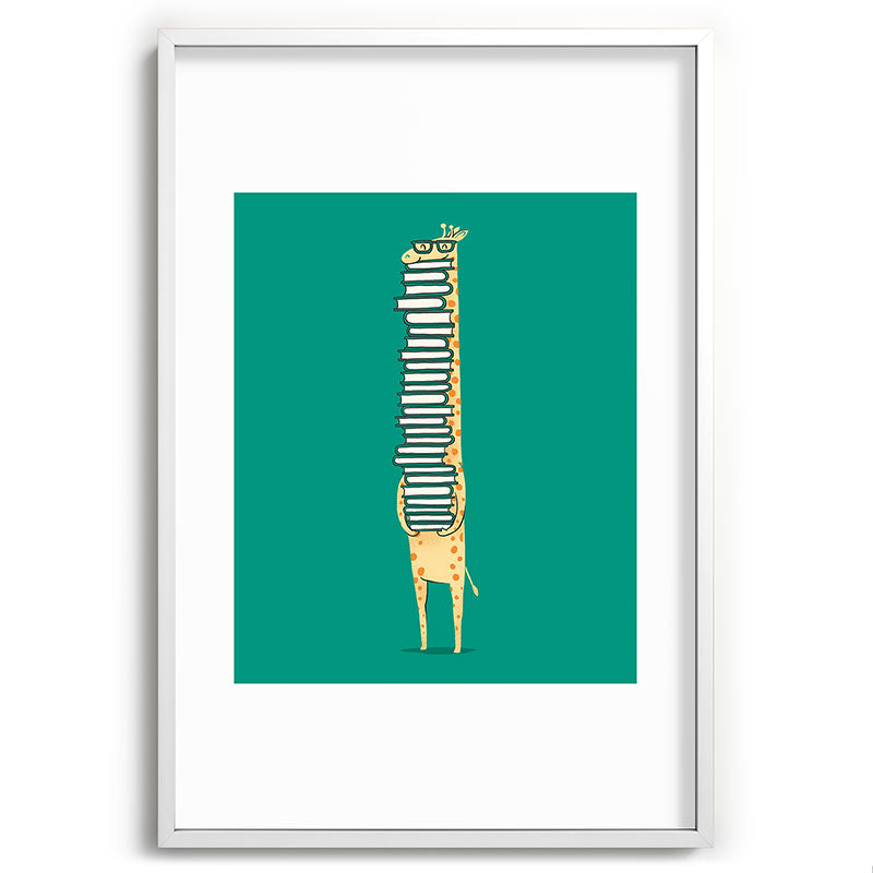 A book lover Framed Art Print