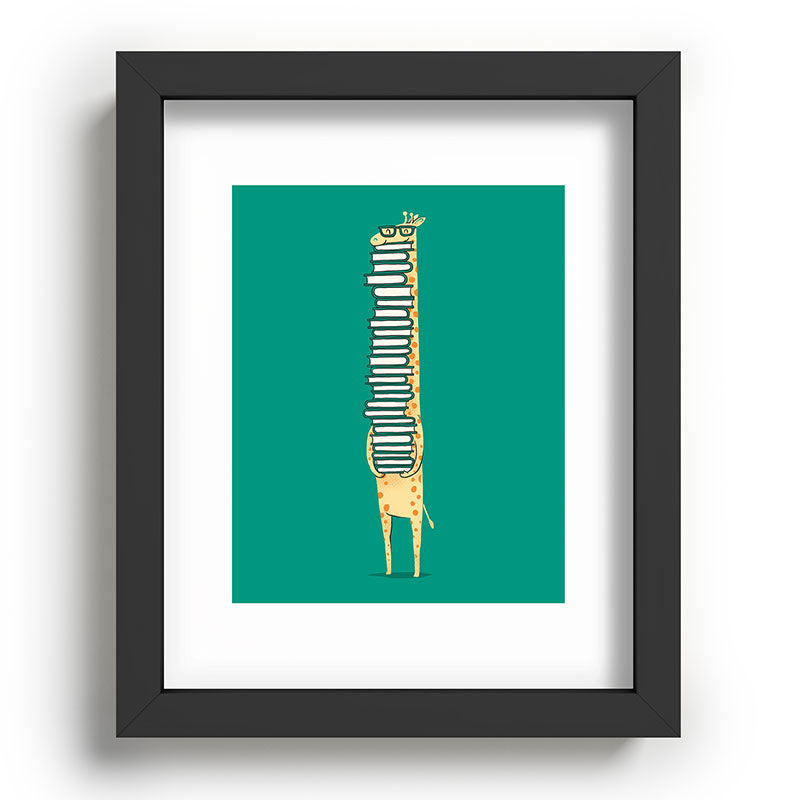 A book lover Framed Art Print