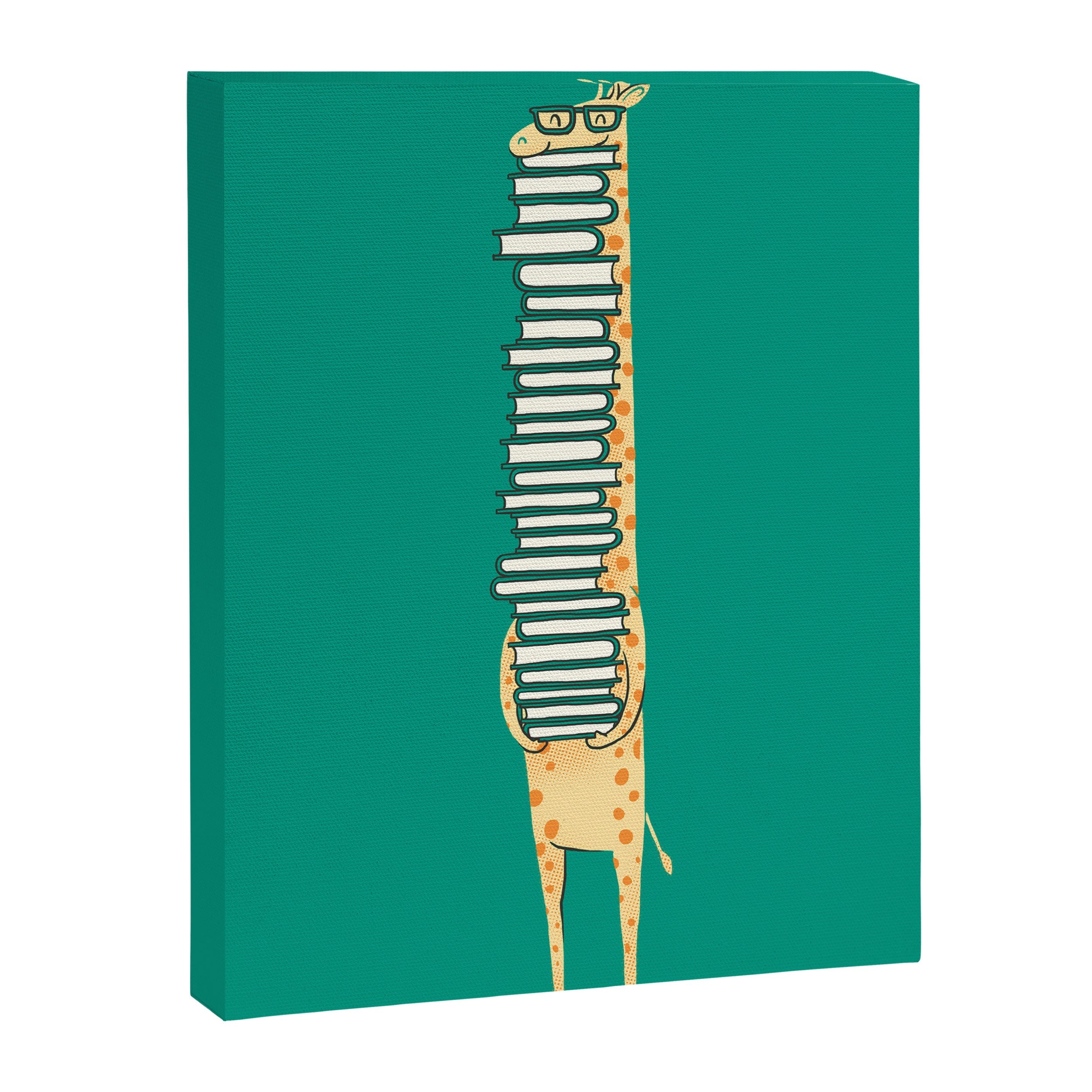 A book lover Canvas Print