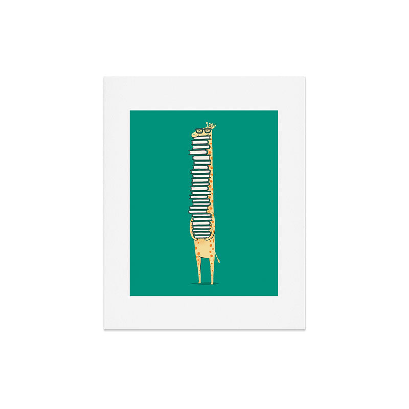 A book lover Art Print