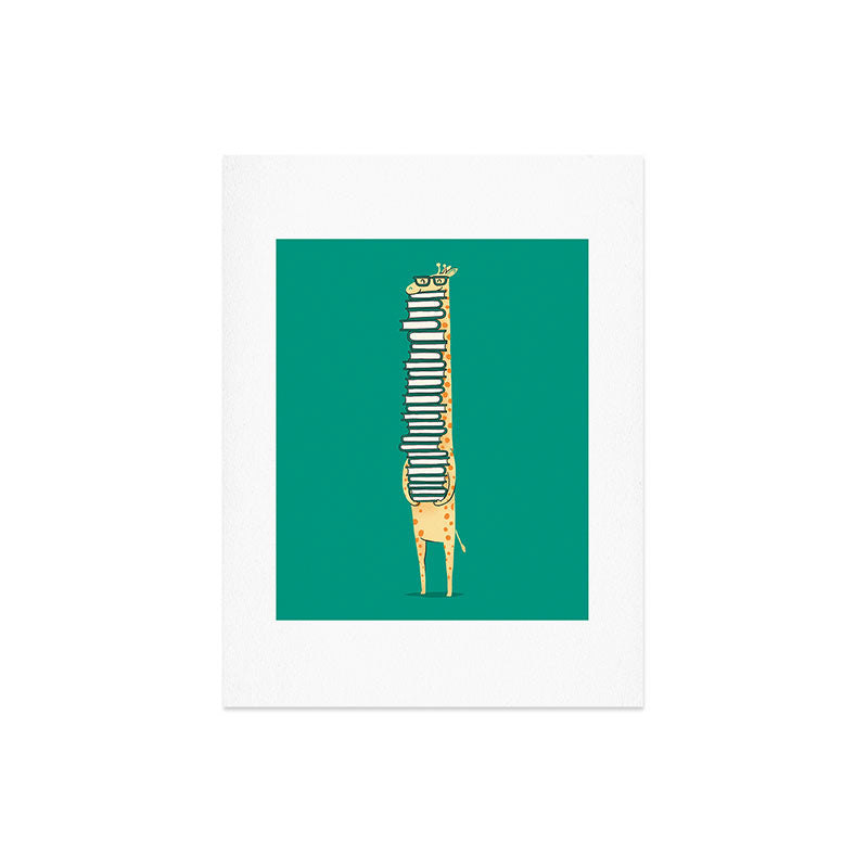 A book lover Art Print