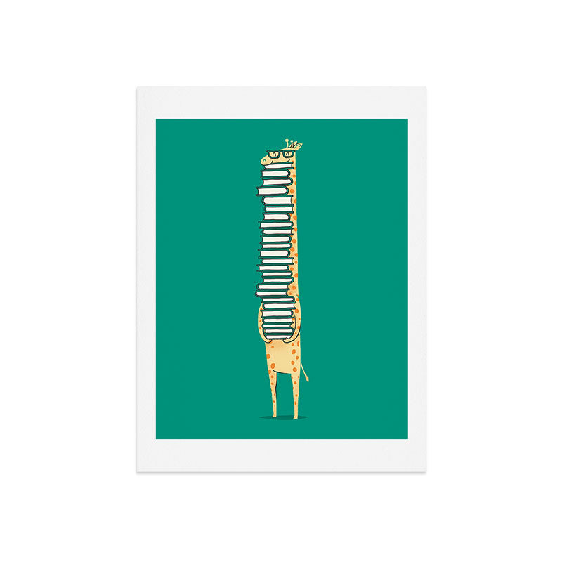 A book lover Art Print