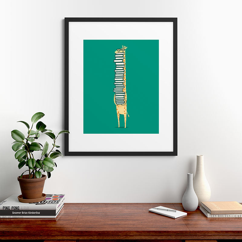 A book lover Framed Art Print