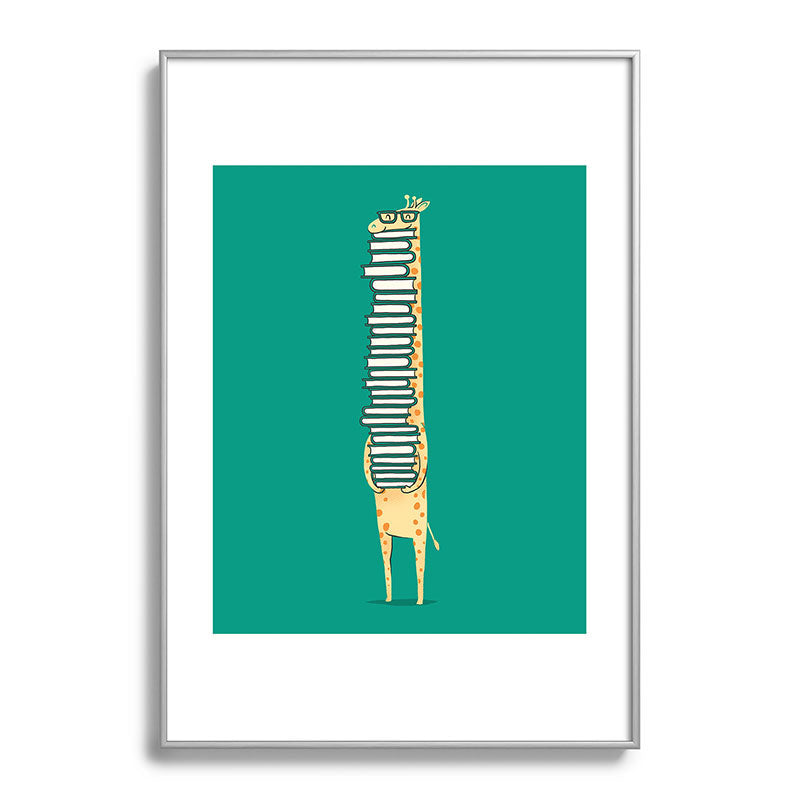 A book lover Framed Art Print