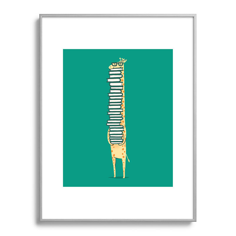 A book lover Framed Art Print