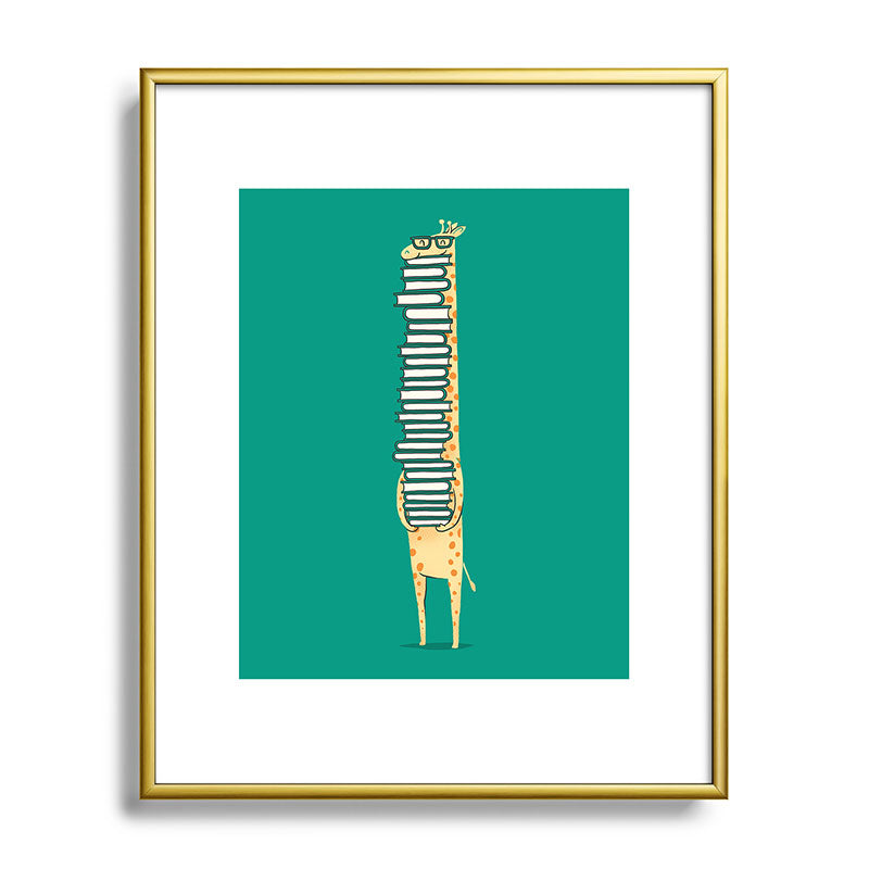 A book lover Framed Art Print