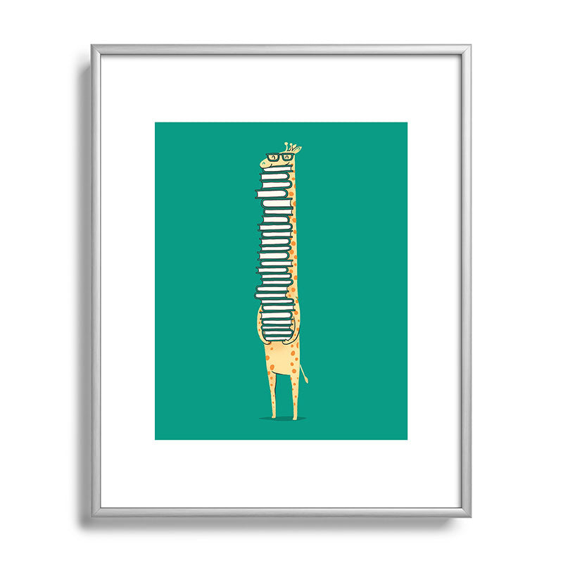A book lover Framed Art Print