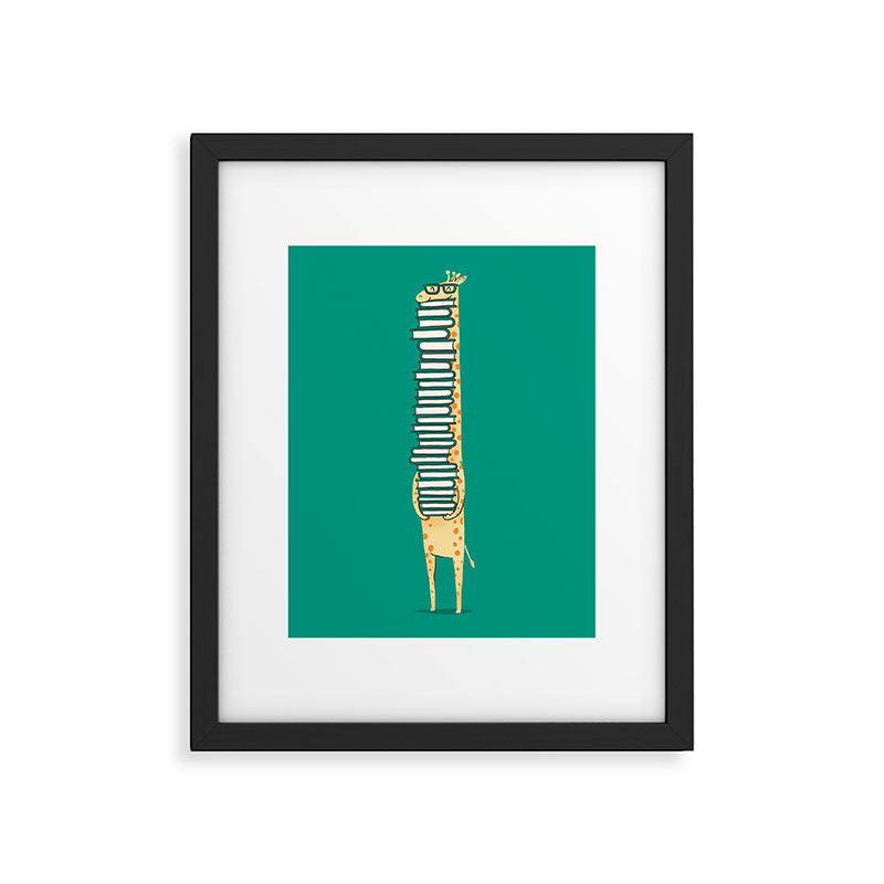 A book lover Framed Art Print