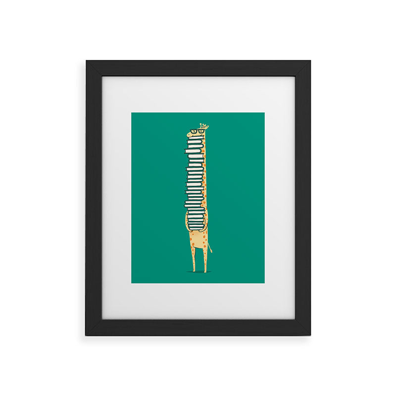 A book lover Framed Art Print