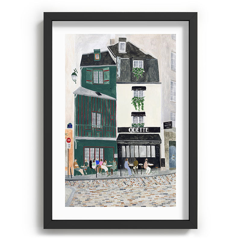 A day in Paris Framed Art Print