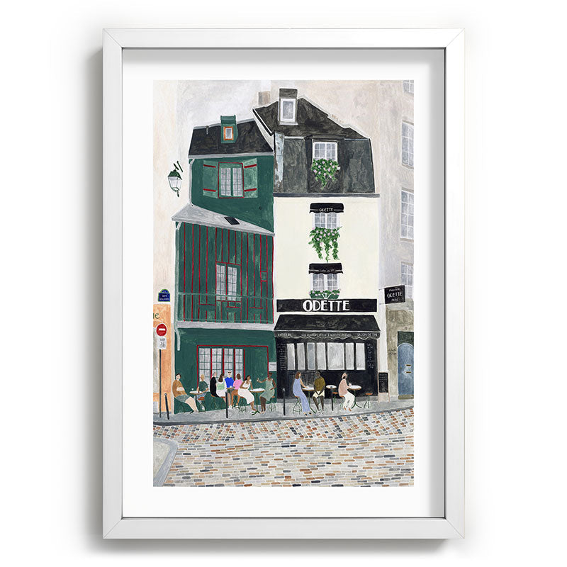 A day in Paris Framed Art Print