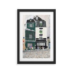 A day in Paris Framed Art Print