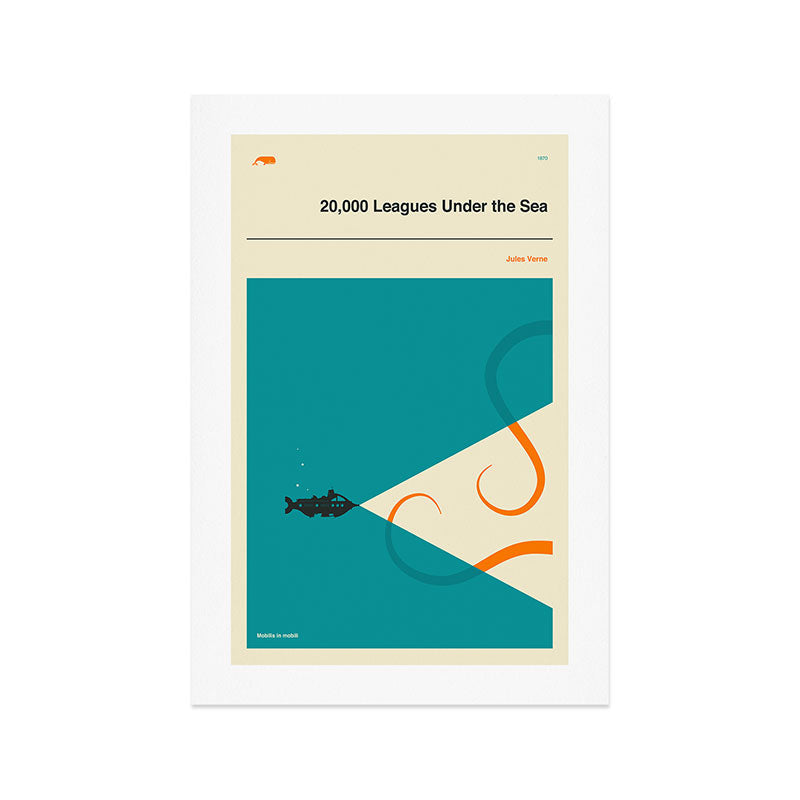 20,000 Leagues Under the Sea Art Print
