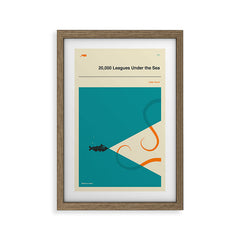 20,000 Leagues Under the Sea Framed Art Print