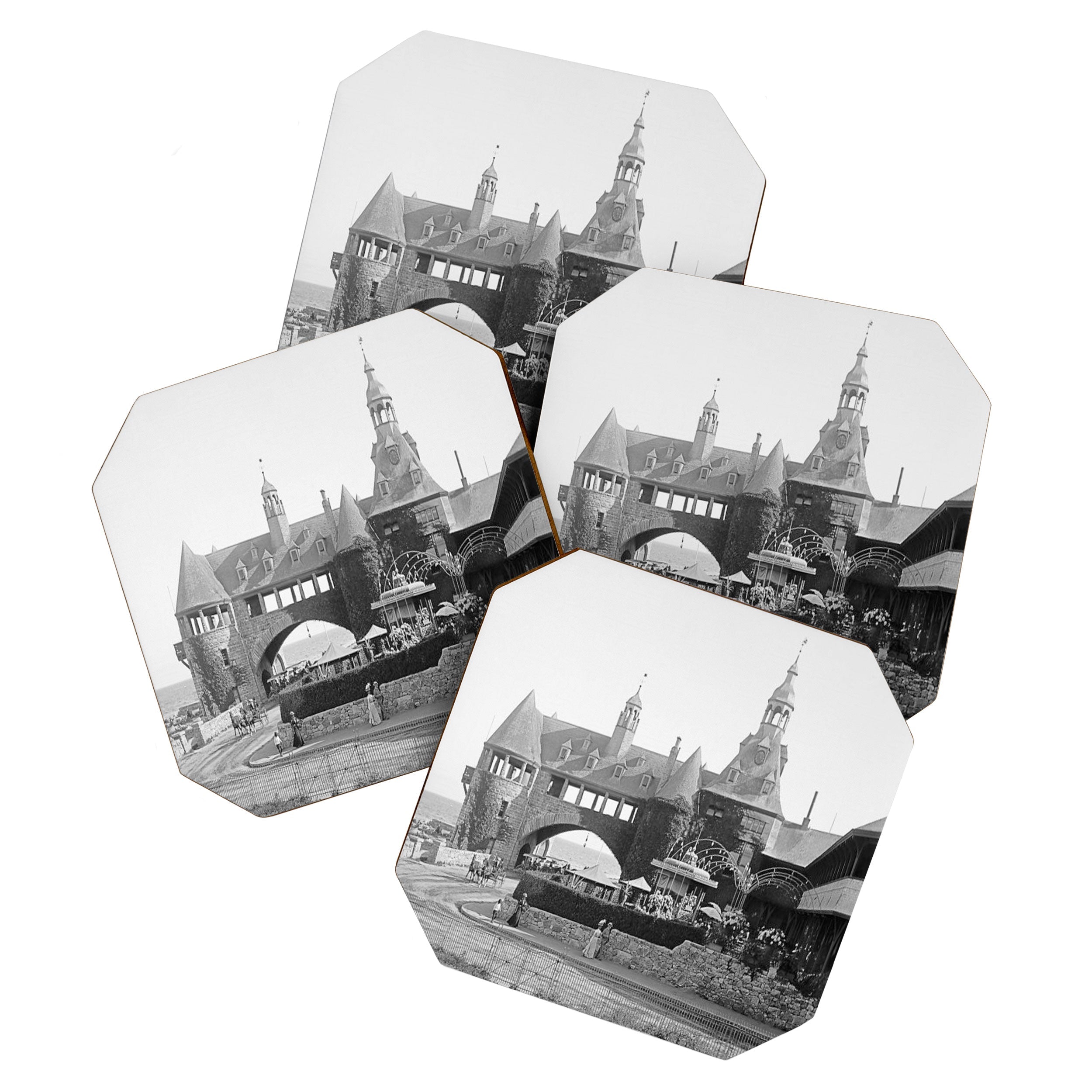 1890 Narragansett Towers & Casino, Narragansett, Rhode Island Coaster