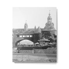1890 Narragansett Towers & Casino, Narragansett, Rhode Island Metal Print