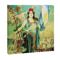 1910 Fernet Branca Liqueur Aperitif Advertisement Poster Print Canvas Print