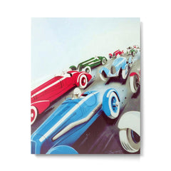 1932 Vintage 24 Hours of Le Mans French Auto Racing Wall Decor Metal Print