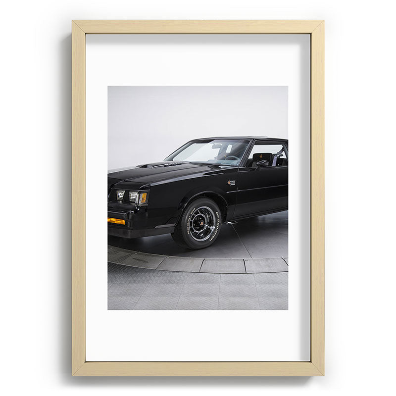 1987 Grand National Muscle Car Framed Art Print