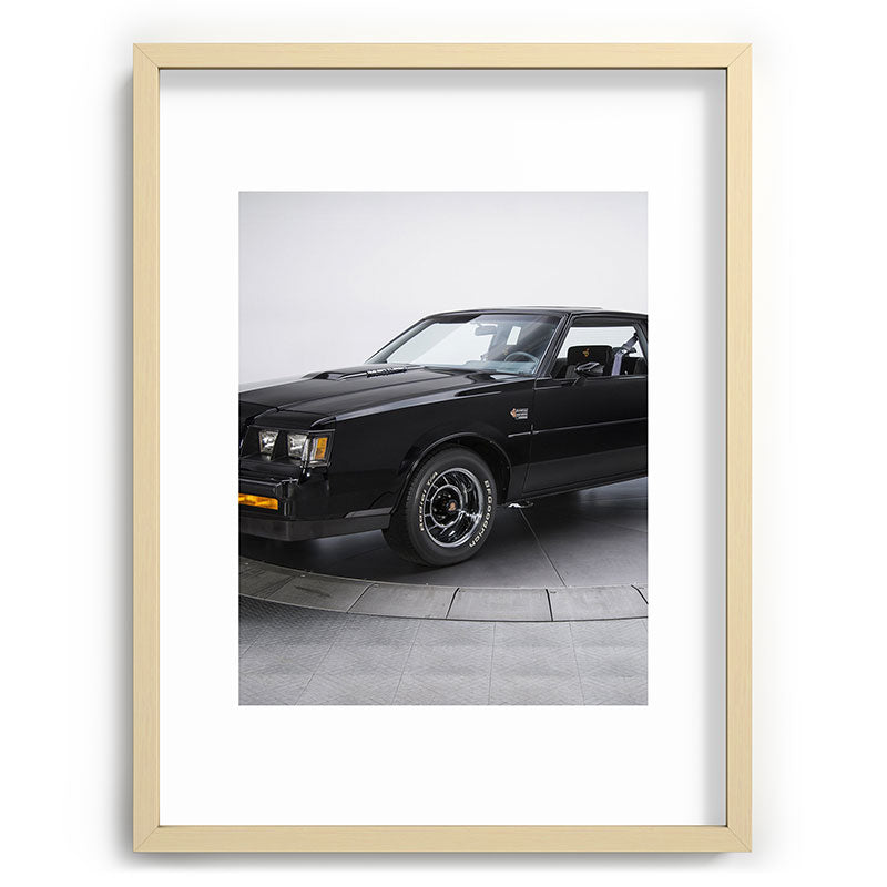 1987 Grand National Muscle Car Framed Art Print