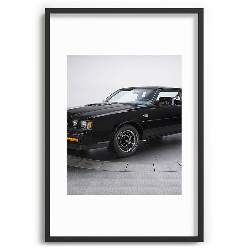 1987 Grand National Muscle Car Framed Art Print