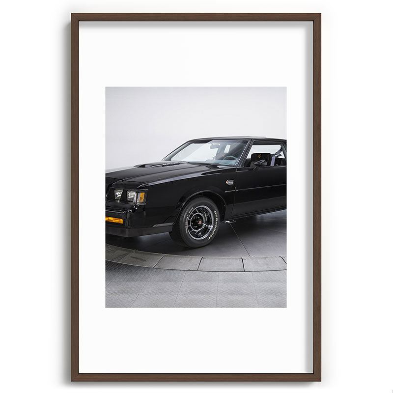 1987 Grand National Muscle Car Framed Art Print