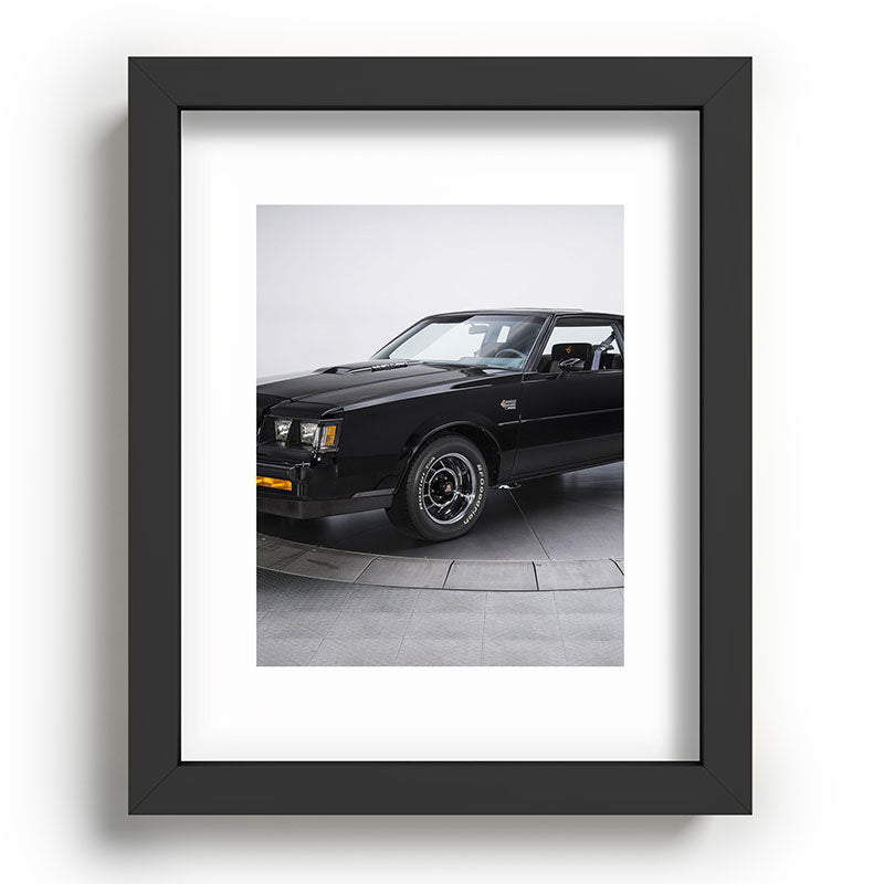 1987 Grand National Muscle Car Framed Art Print