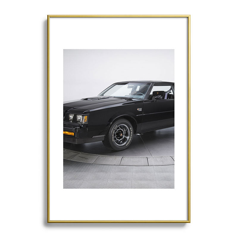 1987 Grand National Muscle Car Framed Art Print