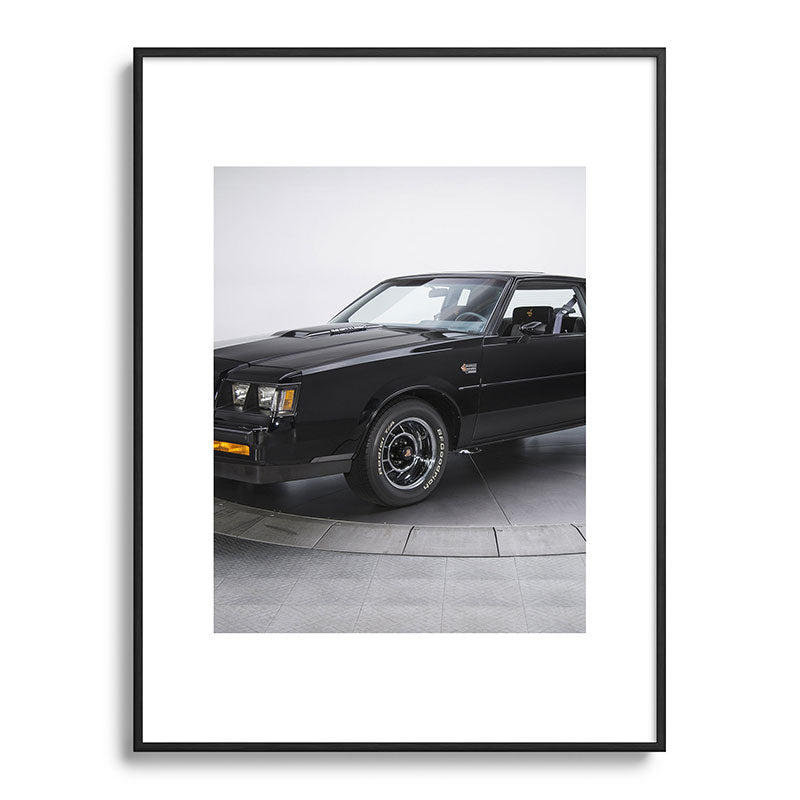 1987 Grand National Muscle Car Framed Art Print