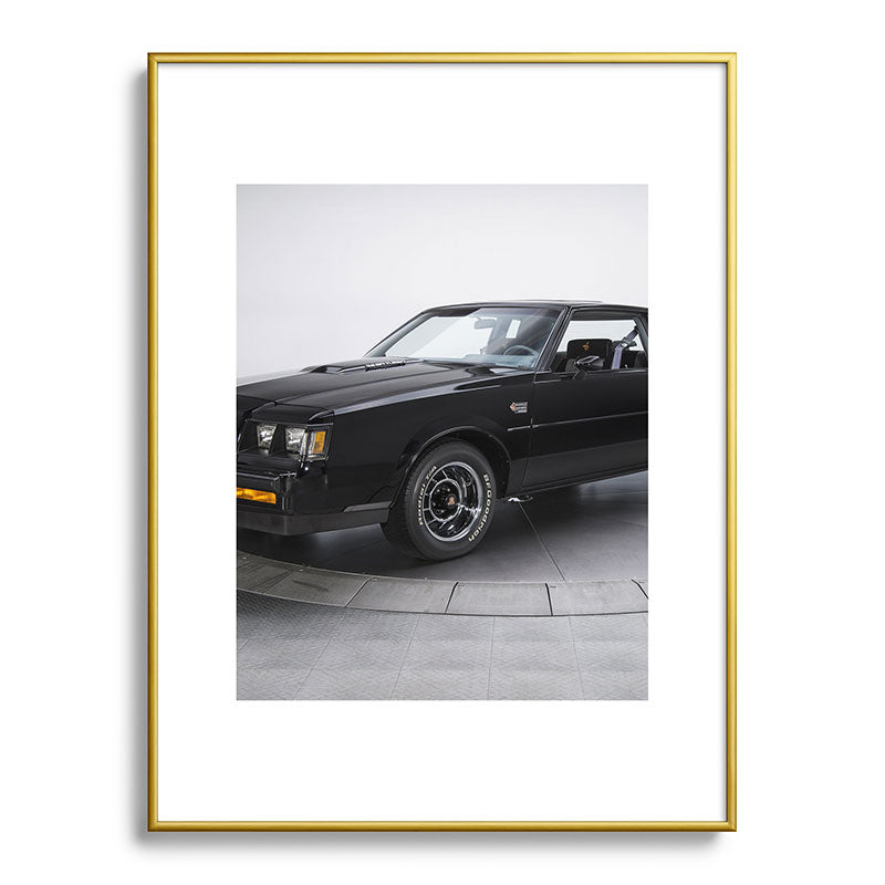 1987 Grand National Muscle Car Framed Art Print