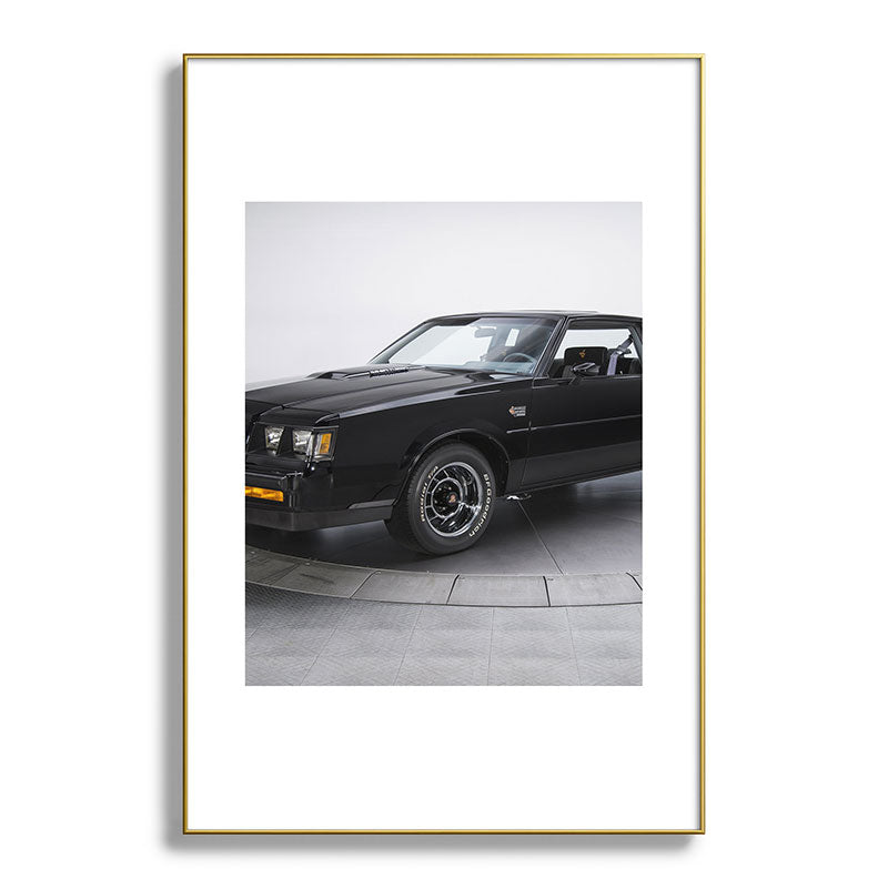 1987 Grand National Muscle Car Framed Art Print