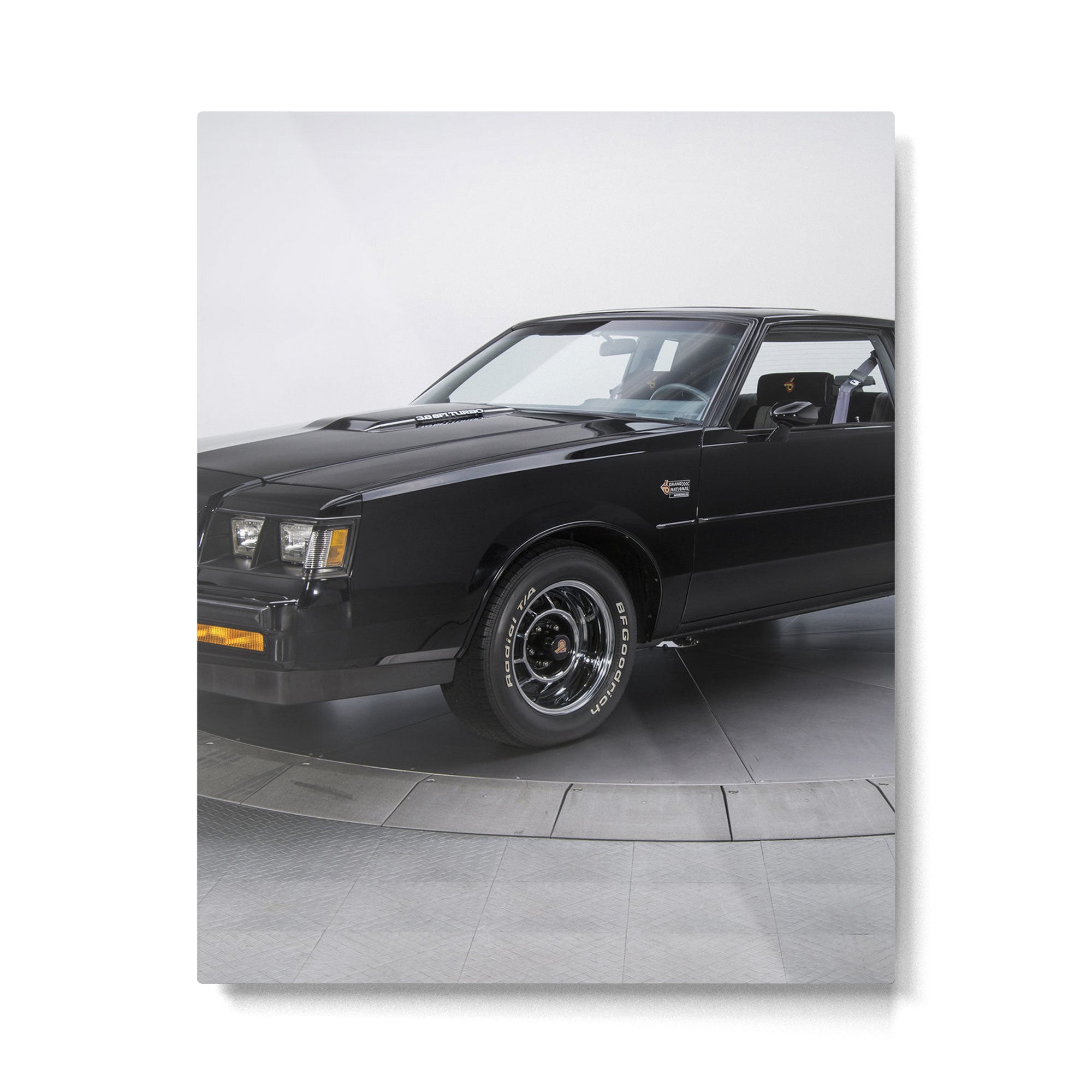 1987 Grand National Muscle Car Metal Print