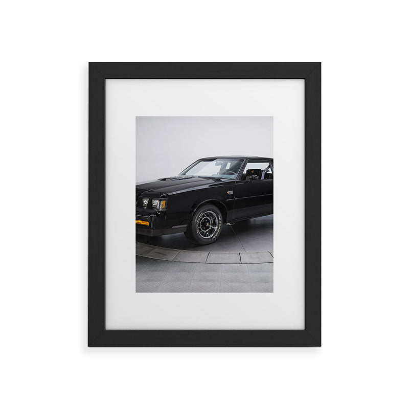 1987 Grand National Muscle Car Framed Art Print