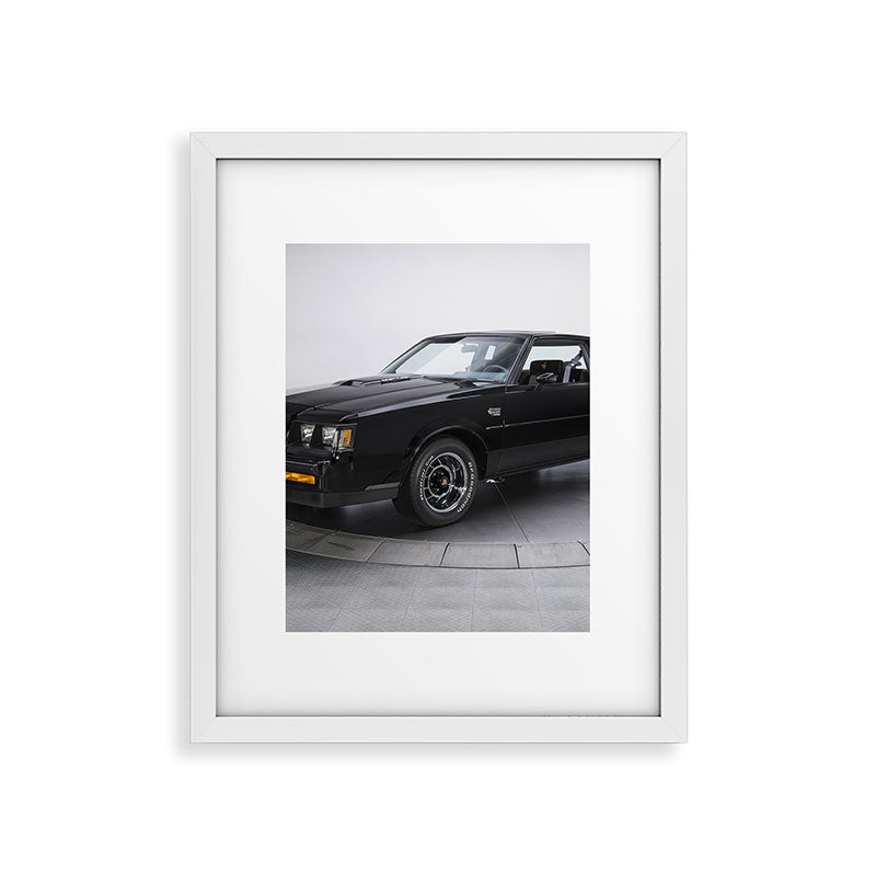 1987 Grand National Muscle Car Framed Art Print