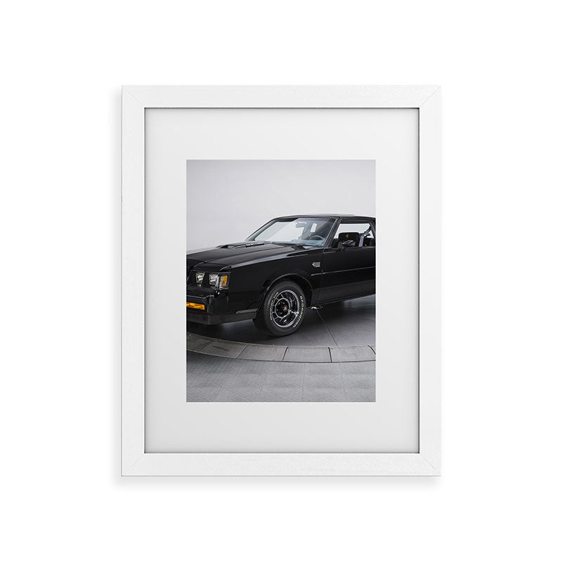 1987 Grand National Muscle Car Framed Art Print