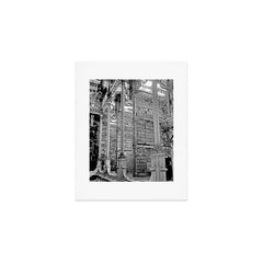 A Book Lover's Dream - Cincinnati Public Library black and white photographs / black and white photo Art Print