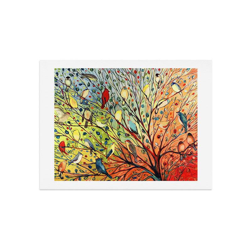 27 Birds Art Print