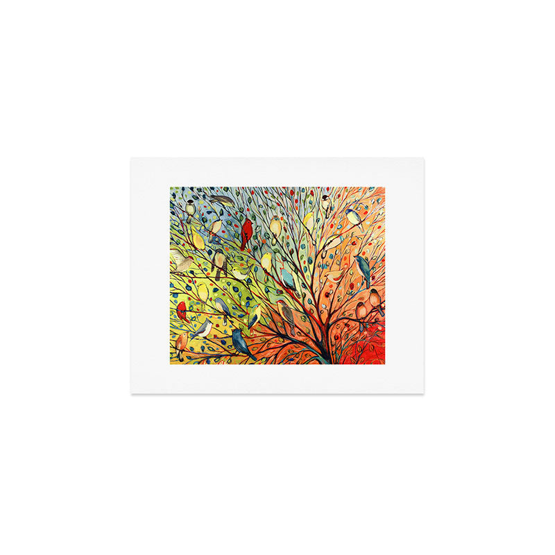 27 Birds Art Print