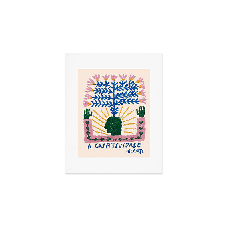 "The Criativity" Sketch Art Print