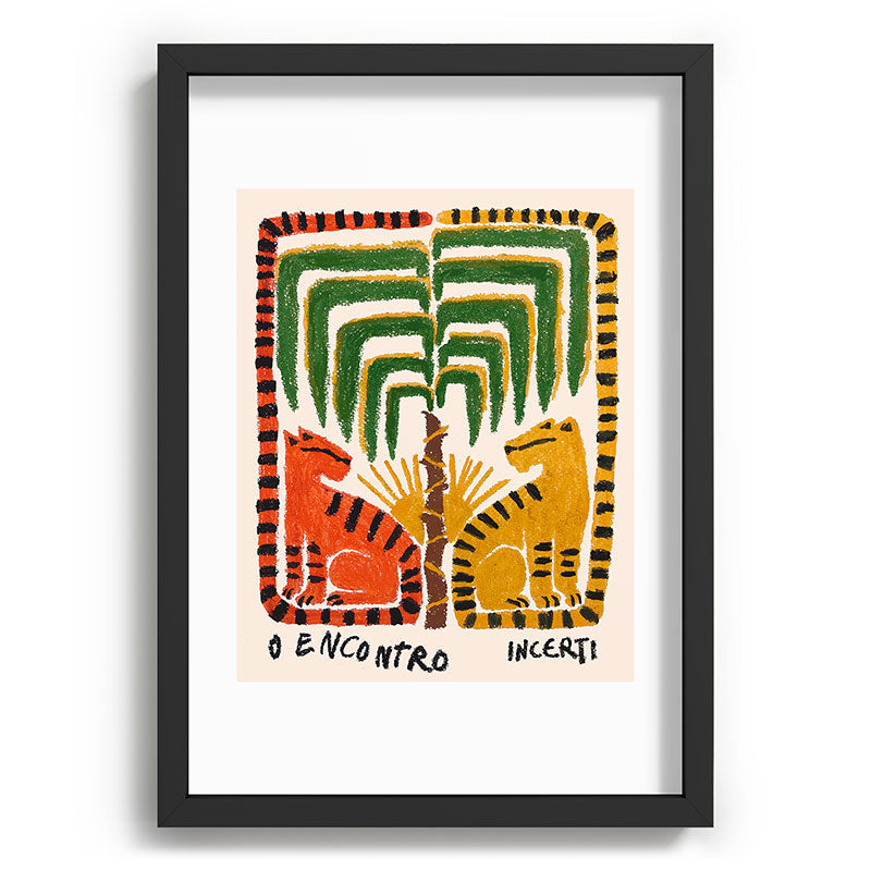 "The Found" Sketch Framed Art Print