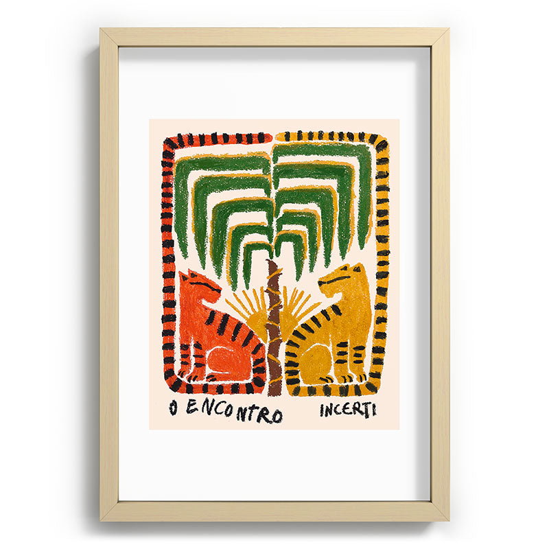 "The Found" Sketch Framed Art Print