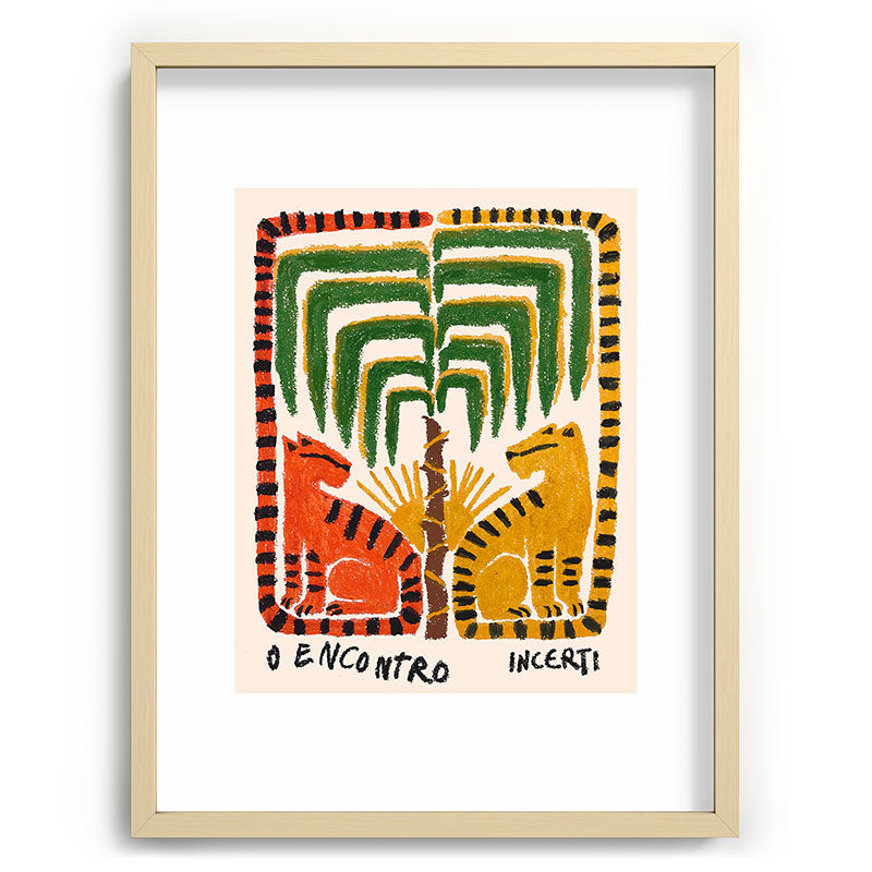 "The Found" Sketch Framed Art Print